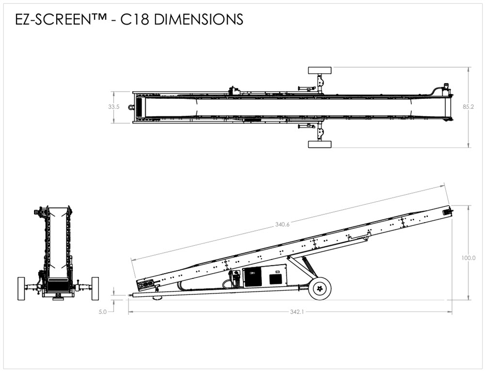 C-18 Dimensions C-18 Dimensions