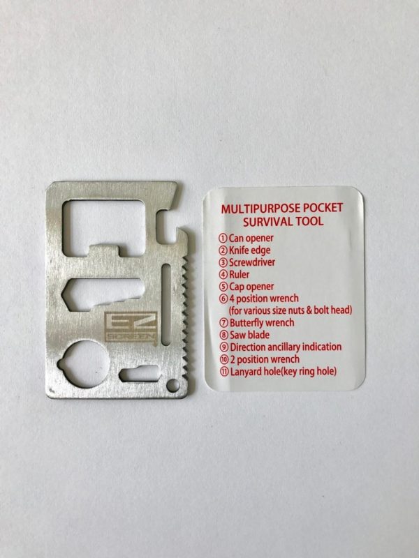 An image of the multitool with all its components