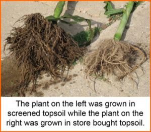 Benefits of using a topsoil screener